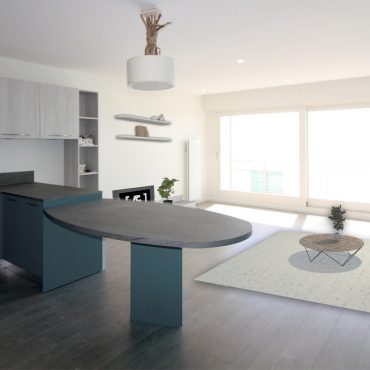 architecte d'intérieur architecture interieur decorateur decoration mer plage sable bleu bois salle de bain cuisine mobilier sur-mesure