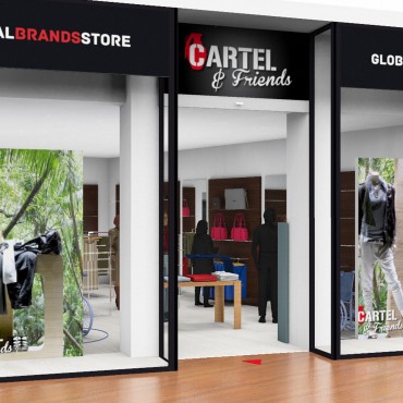 architecte interieur decoration decorateur professionnel magasin prêt à porter façade vitrine